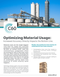 Article - Optimizing Material Usage-1