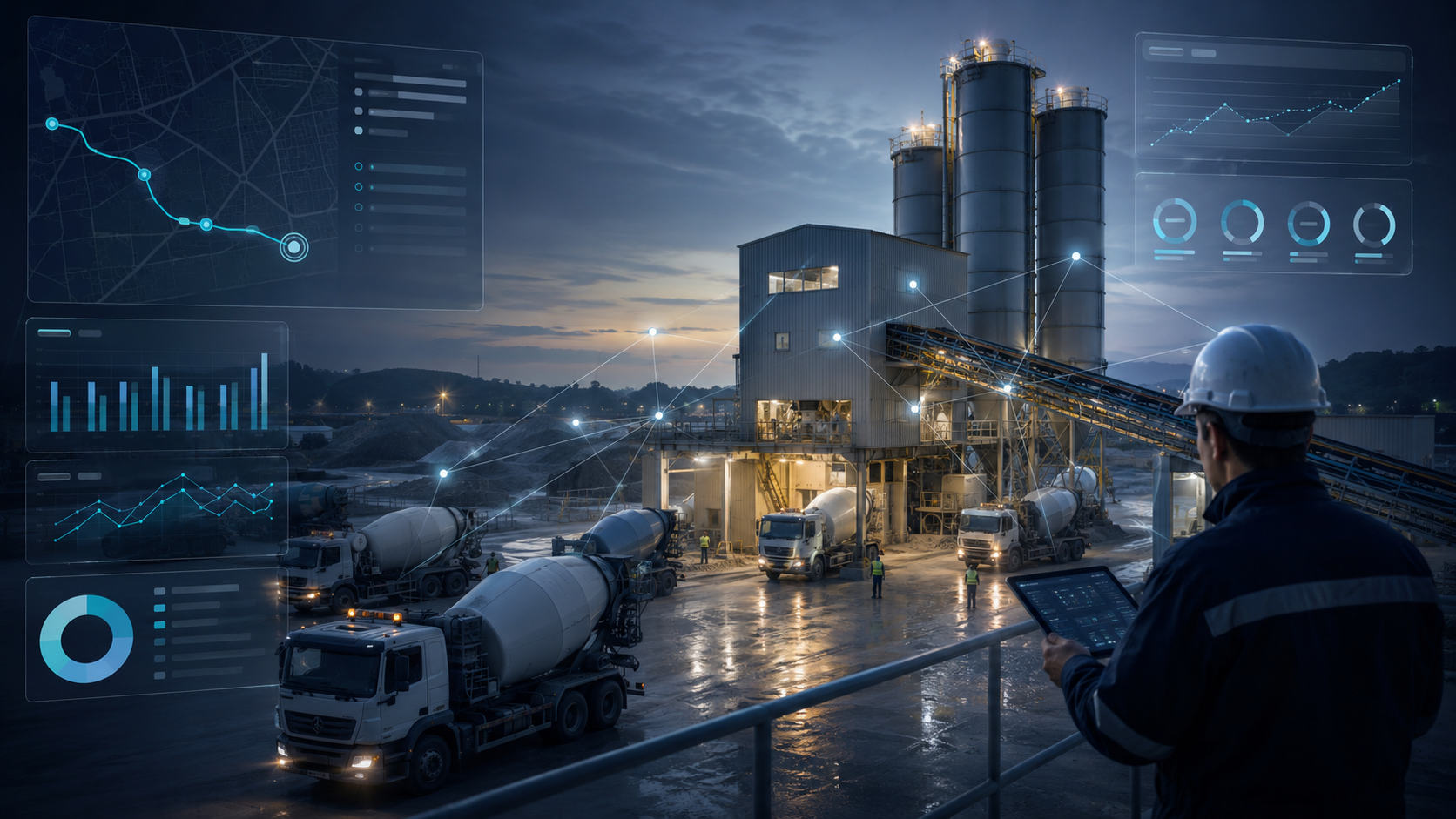 Ready-mix leaders evaluating AI software based on industry expertise, trust, usability, ROI, and operational impact. Ready-mix leaders evaluating AI software based on industry expertise, trust, usability, ROI, and operational impact.