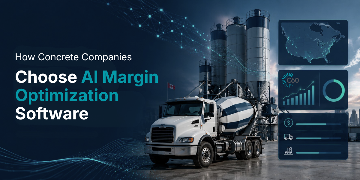 How Concrete Companies Choose AI Margin Optimization Software How Concrete Companies Choose AI Margin Optimization Software
